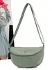 Jielanshi 2025 Nuevo Estilo Bolso de Hombro Simple de Gran Capacidad Ligero para Mujer Bolso Cruzado Casual Versátil Bolso Dumpling para Viajes