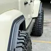 Adecuado para Jeep Jt Gladiator Ensanchado Modificado Ceja de Rueda Pequeña Alta/Baja Ensanchada por aproximadamente 4 cm Remaches de Plástico
