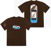 Scott Travis Scott nome conjunto hambúrguer batatas fritas rap hip hop estilo hip hop europeu e americano marca de moda T-shirt