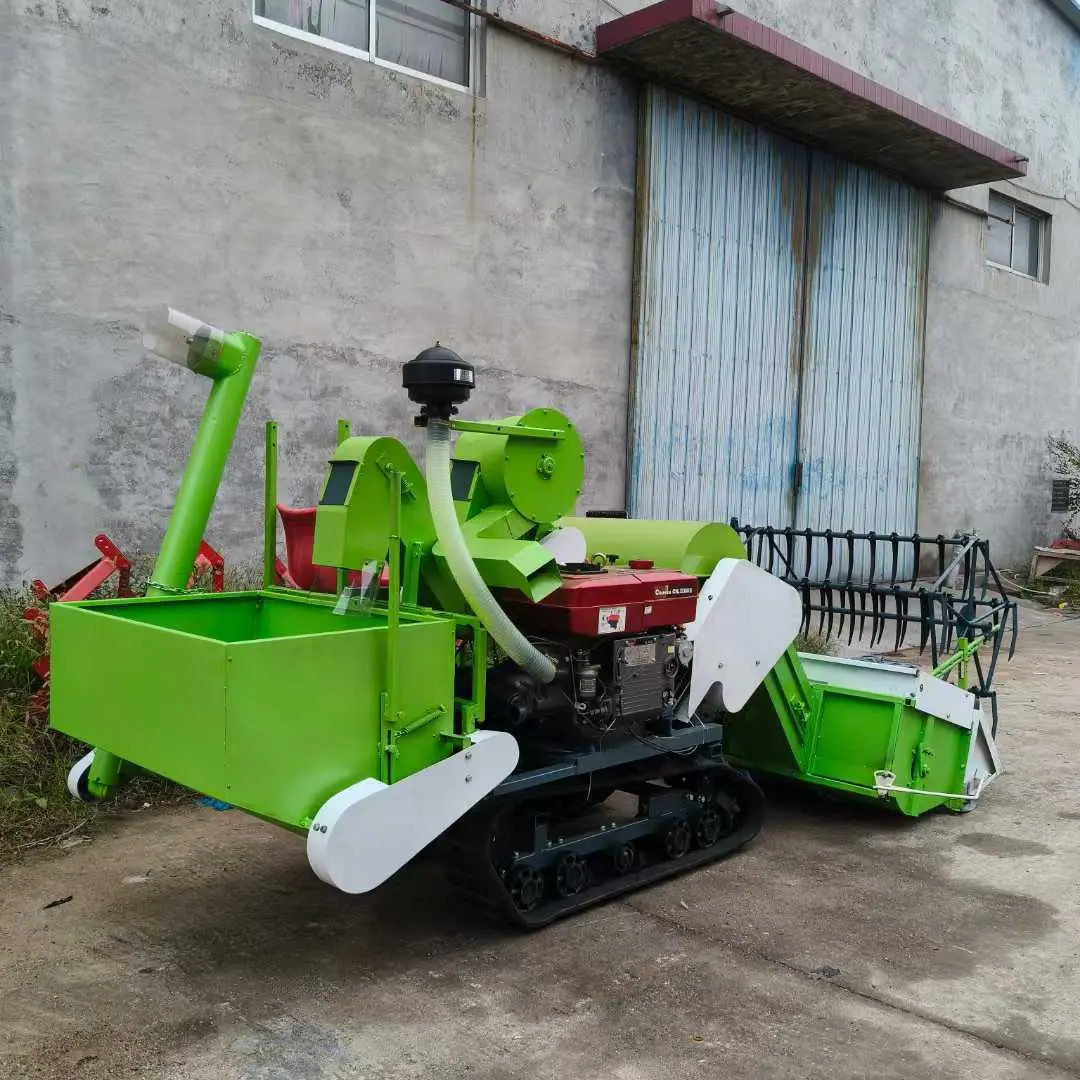 25马力小型大豆联合收割机源头厂家 1