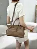 Bolsa de Ombro de Couro Bovino de Primeira Camada para Mulheres, Bolsa Transversal Grande com Compartimentos, Bolsa de Compras Simples da Moda para Mulheres, Bolsa Prática de Couro Macio