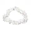 Pulsera de Grava de Cristal Natural Xiyin Transfronteriza de Amazon Ágata Jade Pulsera de Piedra Irregular Joyería al por Mayor