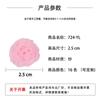 Venta directa de fábrica en stock 2.5 bola de malla de encaje bola de pelo de malla hecha a mano flor de tela flor diy accesorios de joyería