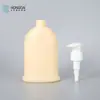 Material de PE 250ml/450ml Frascos Reabastecíveis para Shampoo, Gel de Banho, Higienizador de Mãos, Frascos Plásticos Vazios para Cuidados Maternos e Infantis
