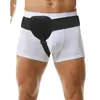 Cinturón Universal para Hernia Izquierdo y Derecho Soporte para Hernia Inguinal Unilateral de Adulto con Almohadilla de Compresión Cinturón Ajustable Protección