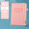 Libreta de Horario Chino-Inglés Transfronteriza 2027 Libreta de Registro de Autodisciplina Una Página por Día Libreta de Trabajo con Impresión de Logo