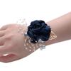 673 Casamento Noiva Dama de Honra Flor de Pulso Corsage Presente Acompanhante Dança Infantil Flor de Mão Ornamento de Flor Simulada
