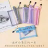 Bolsa de Almacenamiento de Malla de Doble Capa para Viaje, Pasaporte, Documentos, Bolsa Portátil con Cremallera, Cubierta Protectora, Portatarjetas Bancarias, Portatarjetas de Identificación