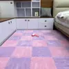 Alfombra de Piso Empalmada de Color Sólido Simple Transfronteriza Venta al por Mayor Transfronteriza Alfombra para Gatear de Bebé Alfombra de Piso Doméstica de Cobertura Total Resistente a Manchas