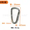 No. Mosquetón de Aleación de Aluminio en Forma de D 5678, Gancho de Escalada, Gancho Rápido, Gancho Exterior en Forma de D en Stock, Hebilla para Correa de Bolsa