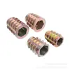 Tuercas de Rosca Interna y Externa de Aleación de Zinc, Tuercas Embebidas, Tuercas de Rosca Interna y Externa para Carpintería, Tuercas para Muebles Métricas e Imperiales M4M5M6