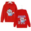 Amazon Kpop Hunter Sudadera con capucha holgada de moda para niñas de grupo de chicas y niños en Otoño e Invierno Sudaderas con forro polar para niños medianos y grandes