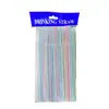 Creativas Pajitas Extendidas Flexibles para Leche de Soya, Jugo, Bebida, Té con Leche, Desechables, Coloridas, de Codo, Pajita Colorida
