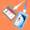 Guangdong Youkat IC doble cara transparente pp tarjeta color duro U-104V cubierta de tarjeta A7 doble transparente control de acceso plástico duro