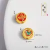 Accesorios DIY Chapados en Oro, Cuentas Espaciadoras de la Fortuna Inspiradas en Zen, Accesorios para Pulseras, Materiales para Cuentas, Joyería de Cuerda Trenzada, Estilo Retro Artístico
