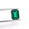 Colgante de joyería Provan con piedra desnuda incrustada, gema de laboratorio, esmeralda de Zambia, fábrica al por mayor