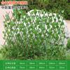 Valla de Madera Retráctil, Valla de Plantas Artificiales, Pantalla para Balcón, Arreglo Decorativo, Barandilla Exterior