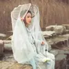 Chapéu de Cosplay Antigo Roupas Antigas Hanfu Chapéu Cortina de Fada Chapéu de Homem Cavaleiro Feminino Cobertura Solar de Tela de Estúdio de Cinema Senhora