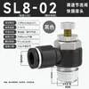 Cilindro Neumático Conector Rápido de Cánula Válvula de Flujo Ajustable Sl4-M5/6-01/8-02/10-03/1 Metabo
