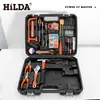 Set de Taladro Eléctrico de Litio Recargable Hilda Nuevo Punto Transfronterizo Herramienta Eléctrica Multifuncional Taladro de Mano de Impacto