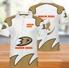 Transfronterizo 2024 explosiones AliExpress wish Amazon nuevo impresión digital 3D NHL playera tipo polo corta comercio exterior