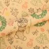Nuevo papel kraft papel de regalo de Navidad diy papel de regalo sorpresa embalaje creativo de gato navideño