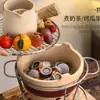 Set de Estufa para Preparar Té para Uso Doméstico en Interiores, Estufa Tradicional de Borde, Set Completo de Estufa de Arcilla para Barbacoa en el Patio