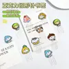 Clip de Papel Acrílico Transparente Marcador de Libro Marcador Creativo para Lectura Estudiantil Clip Divisor de Documentos de Oficina Venta al por Mayor
