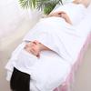 Venta al por mayor de toallas de baño gruesas para salón de belleza, juego de toallas con velcro, turbante, sábana absorbente, toalla de cama, juego de falda de baño