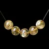 Cuentas Sueltas de Cristal Natural Amarillas Asedi Accesorios para Joyería DIY Cuentas Duobao Pulsera Accesorios para Joyería Venta Directa de Fábrica
