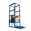 Elevador de Carga Tipo Riel, Plataforma Elevadora Hidráulica para Fábrica y Almacén, Elevador de Carga Sencillo, Elevador de Carga de 3 Toneladas y 2 Toneladas