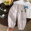 8059 Calça de Verão Anti-Mosquito para Meninos 2026 Novo Modelo para Crianças Pequenas, Calça Jogger Fina para Meninos no Verão