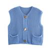 Suéter Cardigan de Punto para Mujer, Chaleco Ruso de Amazon Transfronterizo