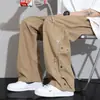 Calças Casuais Masculinas Verão 2025 Novo Estilo Fino Marca da Moda Calças Flare Calças Esportivas de Secagem Rápida Calças Retas Largas