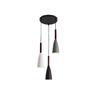 Candelabro Nórdico de Noche Lámparas de Dormitorio Moderno Minimalista Lámpara de Comedor de Tres Cabezales ins Celebridad de Internet Lámpara de Noche Candelabro para Estancia en Casa