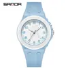 Reloj Infantil Sanda Kidsren Tj Estudiantes de Primaria Creativo Doce Constelaciones Reloj Impermeable Luminoso Digital de Cuarzo