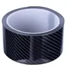 Faixa Universal para Soleira de Carro Fibra de Carbono 5D Invisível Adesivo Anticolisão Tira Anticolisão de Porta Adesivo Antirrisco para Porta-Malas Proteção de Pedal