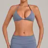 Arena Otoñal Secado Rápido Ajustado Espalda Hermosa Sujetador de Yoga con Cuello Halter Espalda Hermosa Ropa Interior Deportiva para Correr Camiseta sin Mangas de Fitness 1221