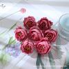 K Fabricante Cabezas de Flores de Capullos de Rosa Artificiales DIY Ropa Sombreros Accesorios para Ramo de Boda Pared de Flores Arreglo Floral Hecho a Mano