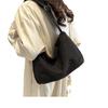 Bolso de moda de verano 2024, nuevo bolso de hombro de gran capacidad, estilo occidental, combinable con todo, bolso de mensajero con diamantes brillantes, bolso de mujer