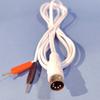 Cable de conexión para electrodo de electroterapia, 1.8m, 5p, diámetro exterior 7mm/alambre de aguja doble