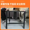 Mesa de fuego para el hogar, nuevo estilo, estante para fuego, alquiler de habitación, mesa de calefacción plegable sencilla para tareas, mesa de comedor cuadrada pequeña