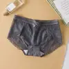 Nuevas bragas de encaje para chica japonesa de cintura baja con fondo de algodón y encaje hueco en la cintura, lazo, ropa interior cómoda para mujer