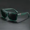Novos Óculos de Sol Masculinos Óculos de Sol Polarizados Óculos Esportivos Masculinos para Exterior Anti-UV Armação Quadrada Óculos de Sol Polarizados