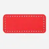 Acessórios para bolsa fundo de bolsa atacado Acessórios para bolsa trançada Hyun-a 18x 8cm sem pregos PU multicor fundo de bolsa pequena bolsa trançada