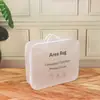 Bolsa de aseo de PVC con lunares al por mayor Bolsa de almacenamiento para el hogar acolchada Bolso de mano transparente con cremallera Bolsa de regalo Bolsa de cosméticos Personalización