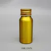 Novo Modelo de Garrafa de Alumínio de 10ml a 1000ml com Tampa de Rosca Prateada, Adequada para Loção, Óleo Essencial e Hidrolato, Recipiente Selado de Alumínio para Reenvasamento