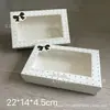 Caja de cartón con ventana Spot para empaque de ropa interior caja de regalo de moda caja para pantalones de hombre y mujer