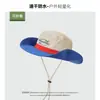 Nuevo Sombrero de Pescador de Ala Ancha con Combinación de Colores Dopamina para Exteriores 2025 para Mujer, Sombrero de Verano para Viajes, Protección Solar, Senderismo al Aire Libre