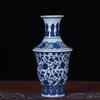 Artesanato Cerâmico Decorações Atacado Atacado Antigo Porcelana Azul e Branca Ramo de Embalagem Vaso de Lótus Inserção de Flores